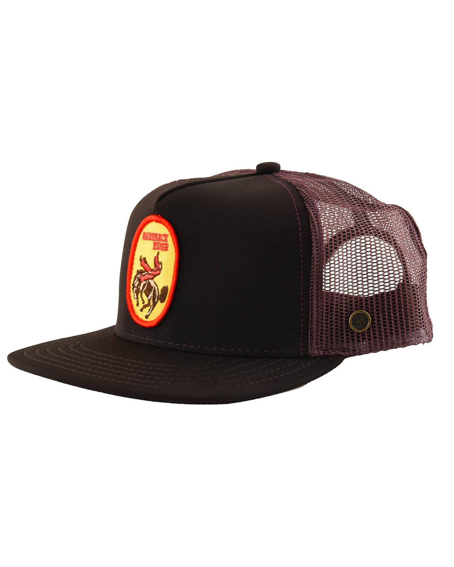 The Bareback – Mesh Trucker Cap in Espresso