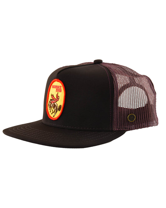 The Bareback – Mesh Trucker Cap in Espresso