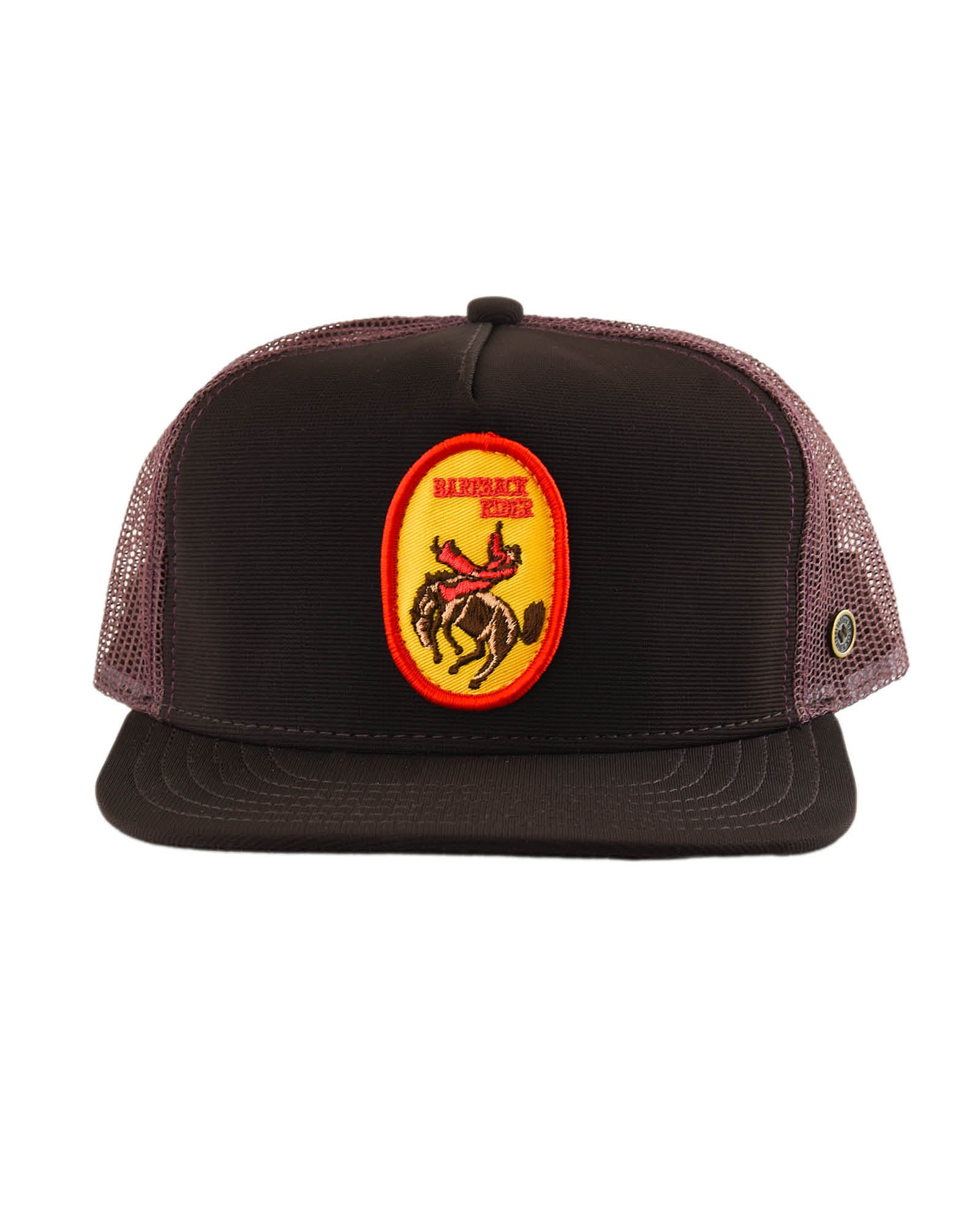 The Bareback – Mesh Trucker Cap in Espresso