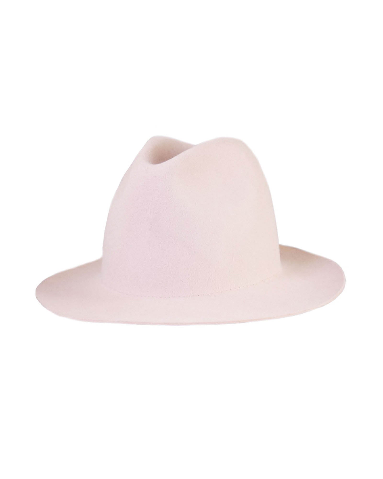 The Cloud Felt Hat, 100% Australian wool felt with 4cm brim, 11cm crown, and UPF 50+ protection.