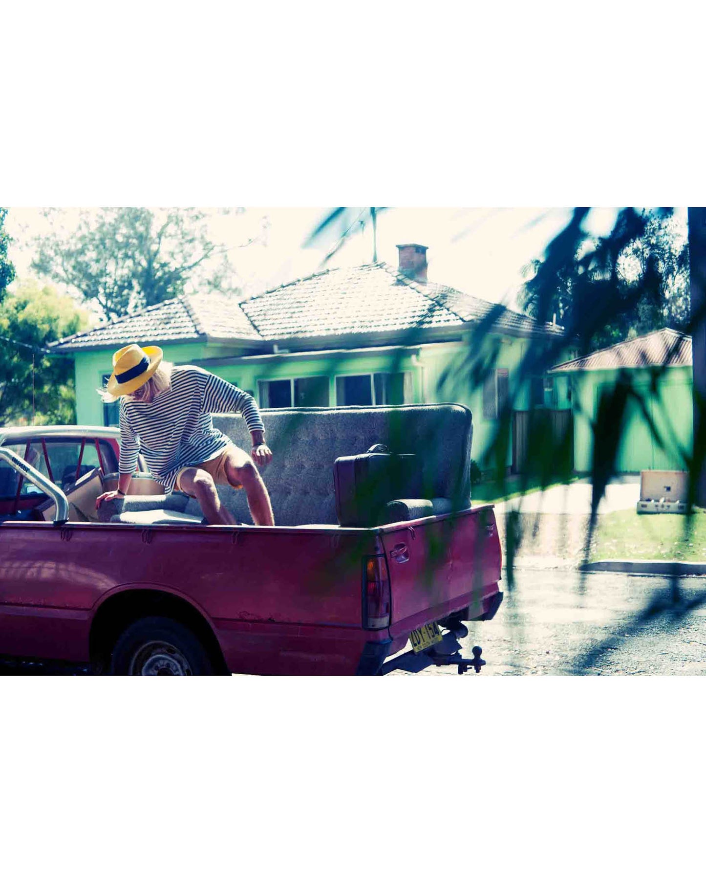 The Cobba Straw Hat - Yellow