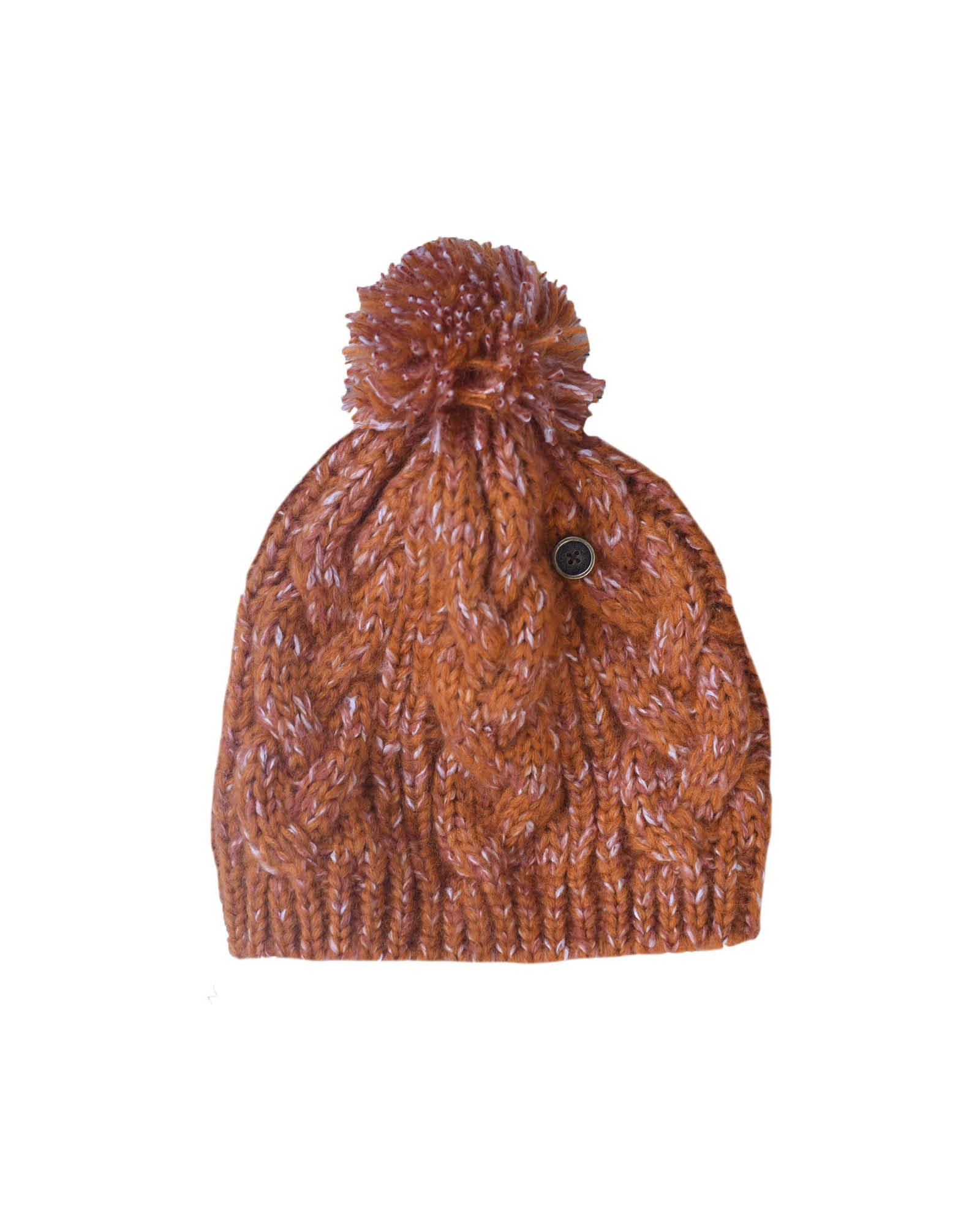 The Consciousness Beanie - Orange Marle