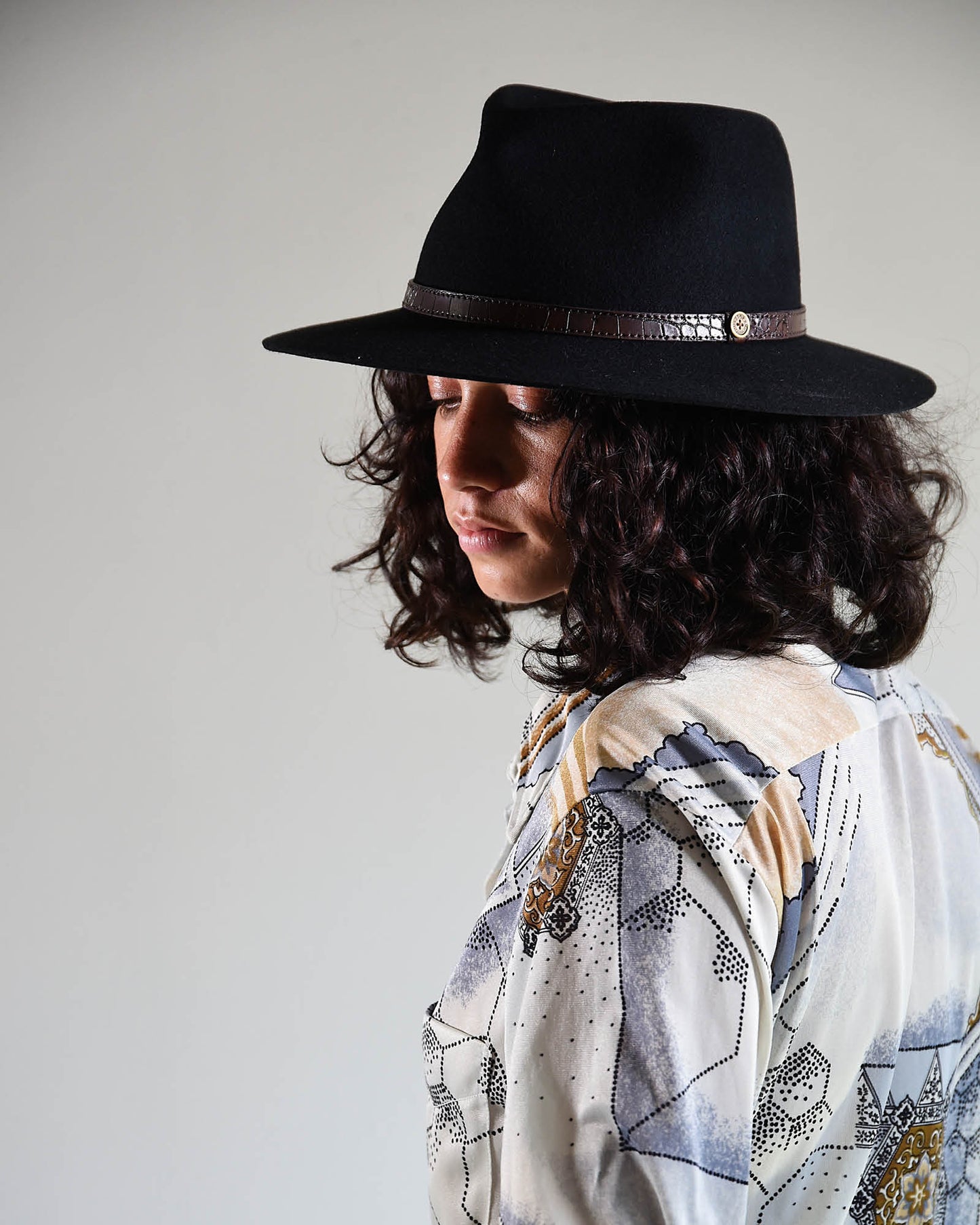 Chapéu de Feltro DiNgo - Preto