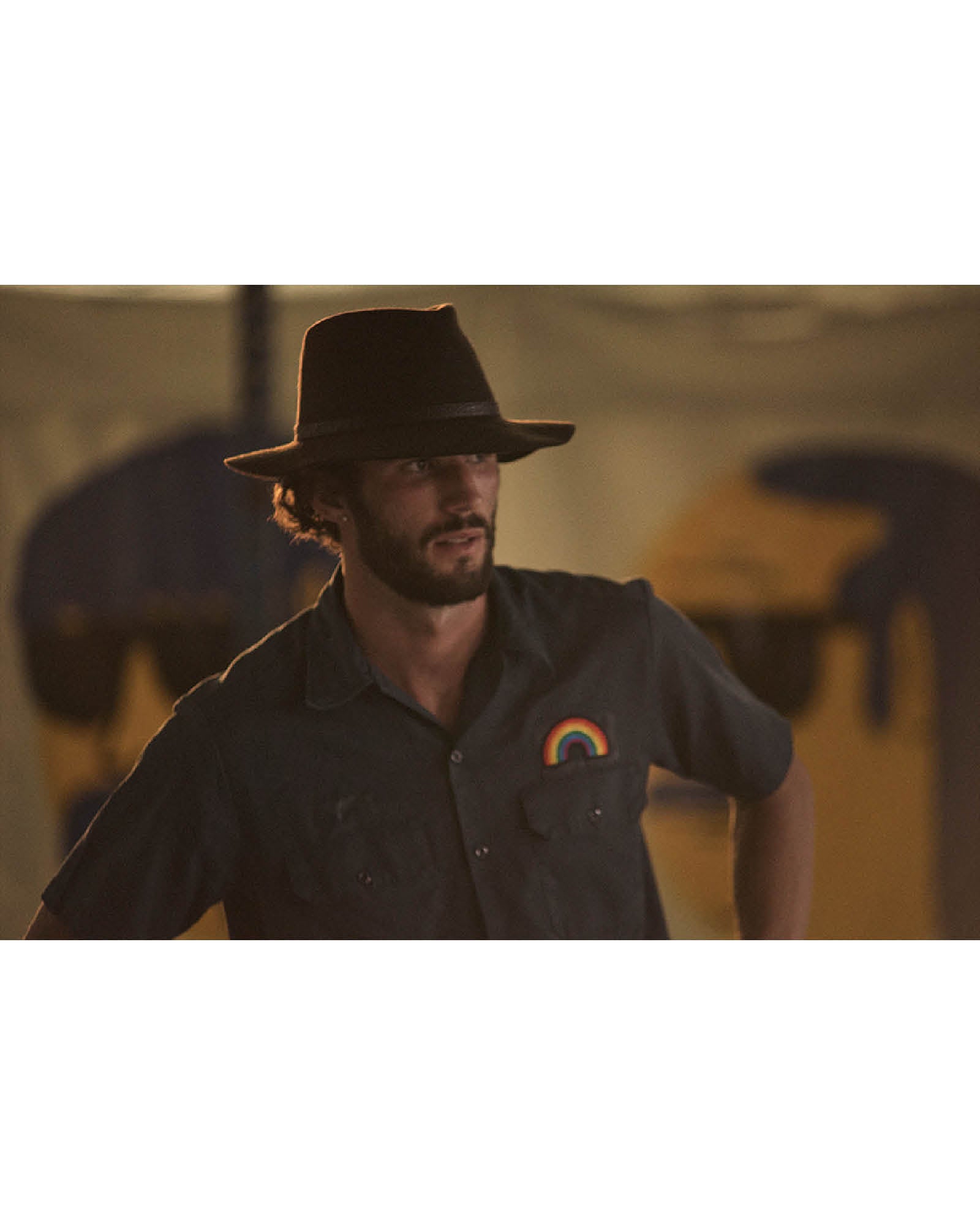 FallenBROKENstreet Crushable Dingo Hat in mottled brown felt. Australian wool hat with leather trim and flexible shape-retaining technology.