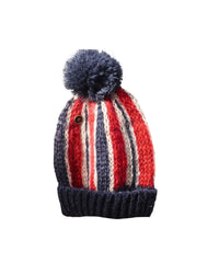 The MOP Beanie - KIDS - red/blue - fallenBROKENstreet