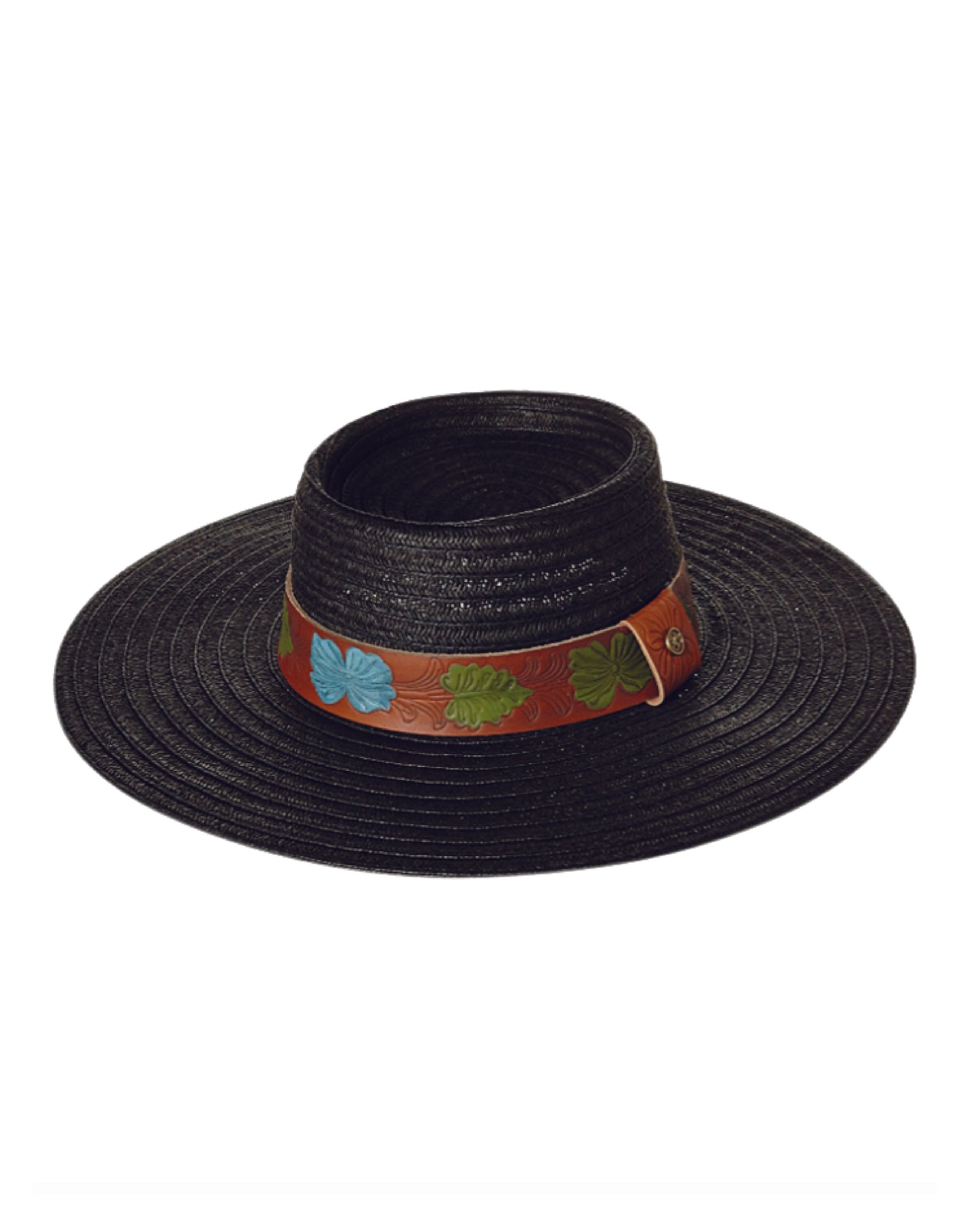 The Wanderer Straw Hat - Black