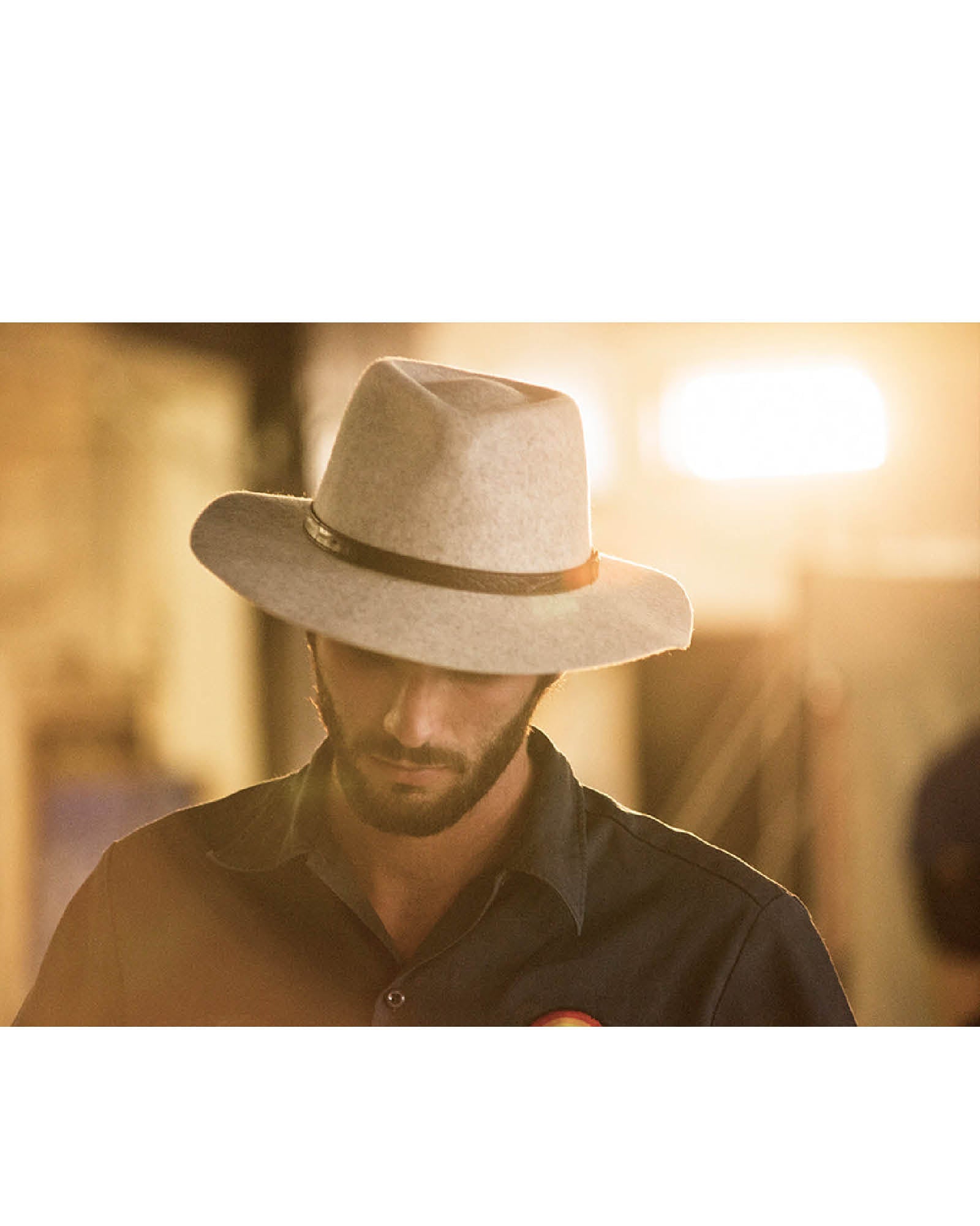The Crushable Ratatat Felt Hat – Mottle grey by FallenBROKENstreet. Foldable 100% Australian wool fedora with leather band, cotton inner band, and UPF 50+ rating.