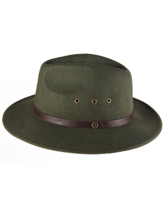 The RataTat Felt Hat - Forest Green