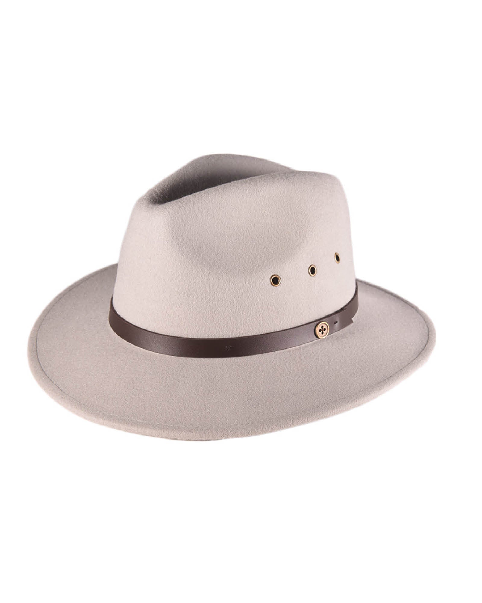 The RataTat Felt Hat- Grey – fallenBROKENstreet display picture 1
