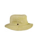 Saturday Bucket Hat Lime, cotton chenille wide brim with UPF 50+ sun protection.