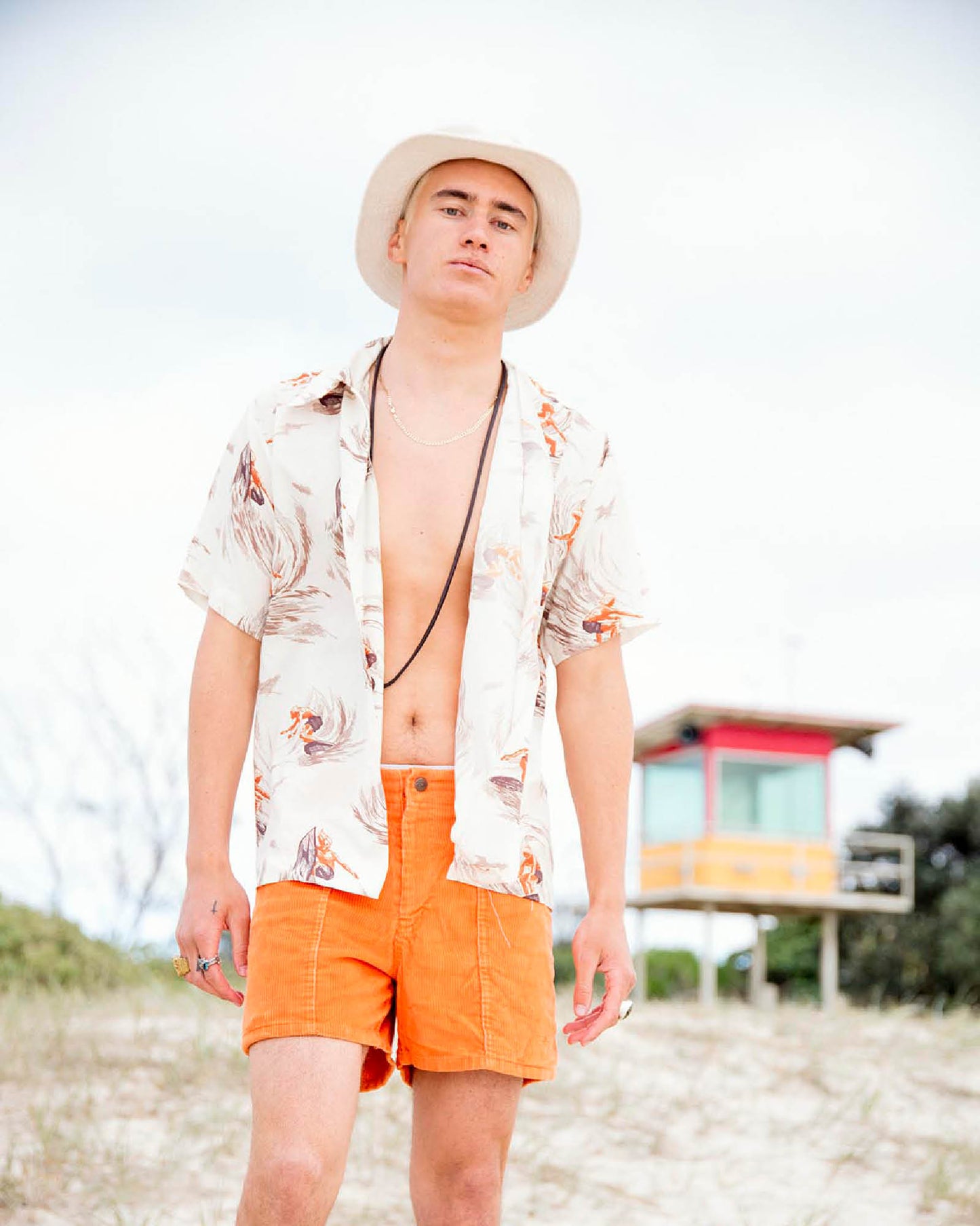 Le Chapeau Bob du Samedi - Blanc