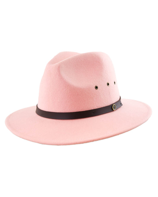The Ratatat Felt Hat - Pink