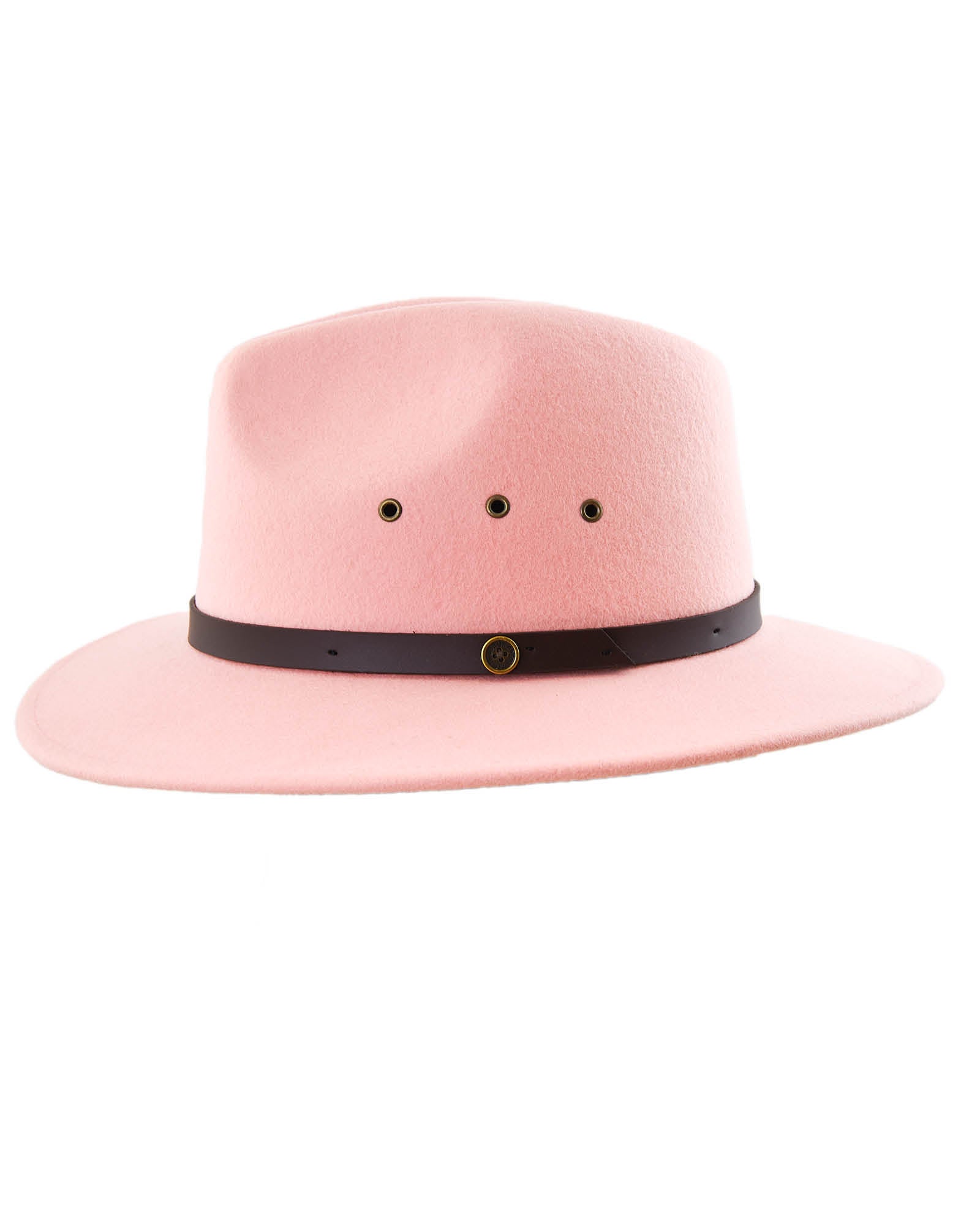 The Ratatat Fedora Australian Wool Felt UPF 50+ Fallen Broken