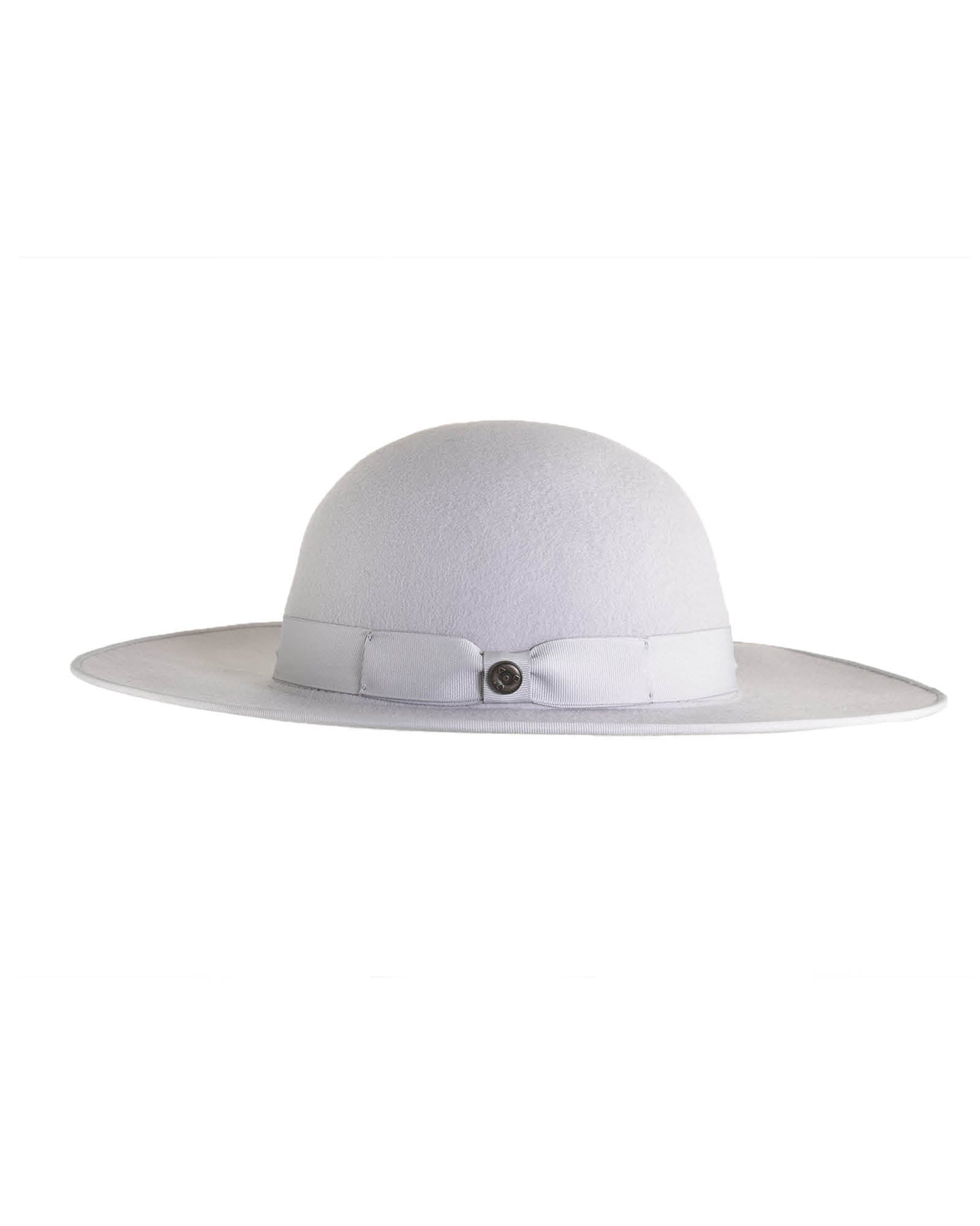 Chapéu de feltro The TripTych Series - Redondo - Cinza