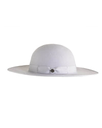 The TripTych Series Felt Hat - Round - Grey - fallenBROKENstreet