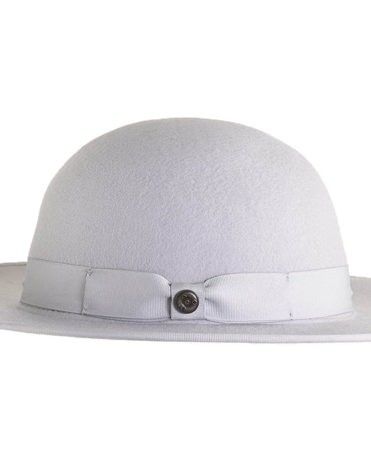 Chapéu de feltro The TripTych Series - Redondo - Cinza