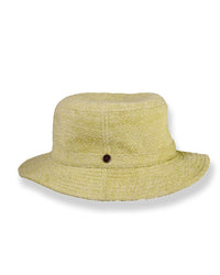 FallenBROKENstreet Saturday Bucket Hat – Lime, lightweight chenille summer hat with cotton inner band.