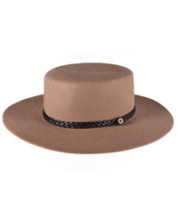 The Trix Felt Hat - Tan - fallenBROKENstreet