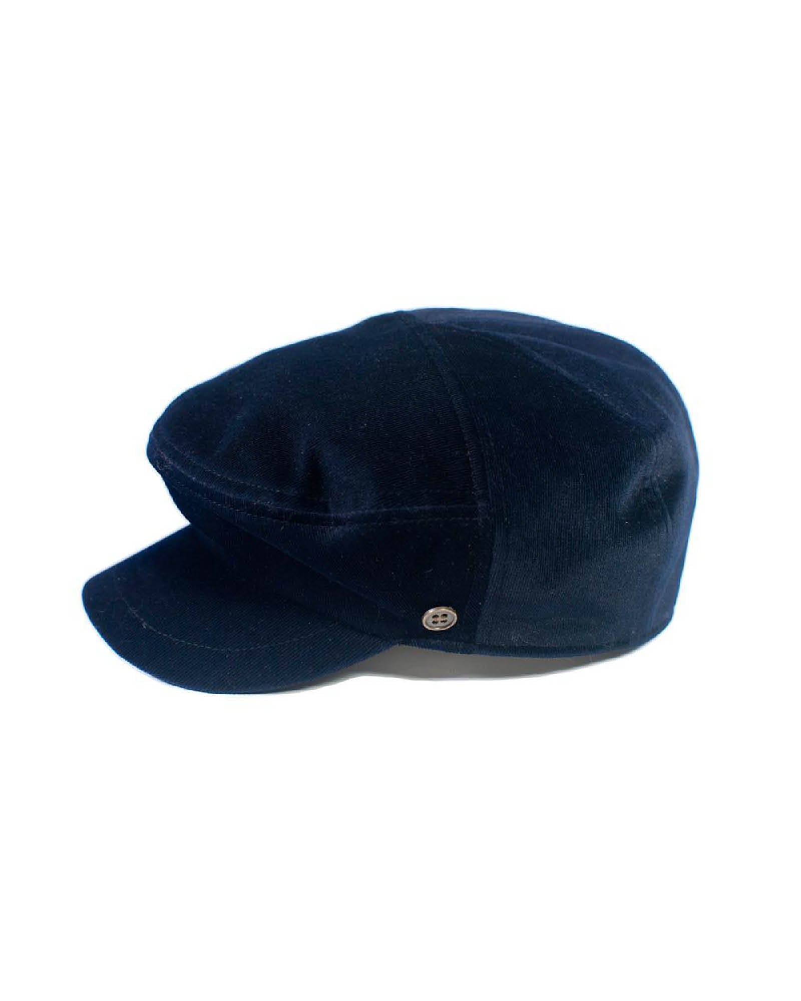 The Twist – Kids – Navy Velveteen