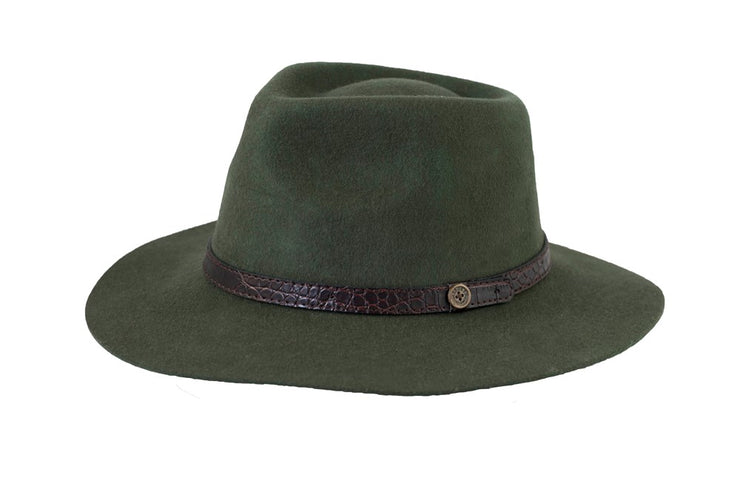 The Dingo Felt Hat - Kids - Forest Green ** PRE ORDER FOR SEPT 2024