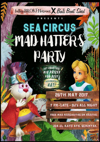 fBs X Bali Boat Shed: Mad Hatter's Party