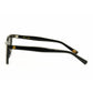 Profile view of Dope Lemon sunglasses showing temple and gold hardware.