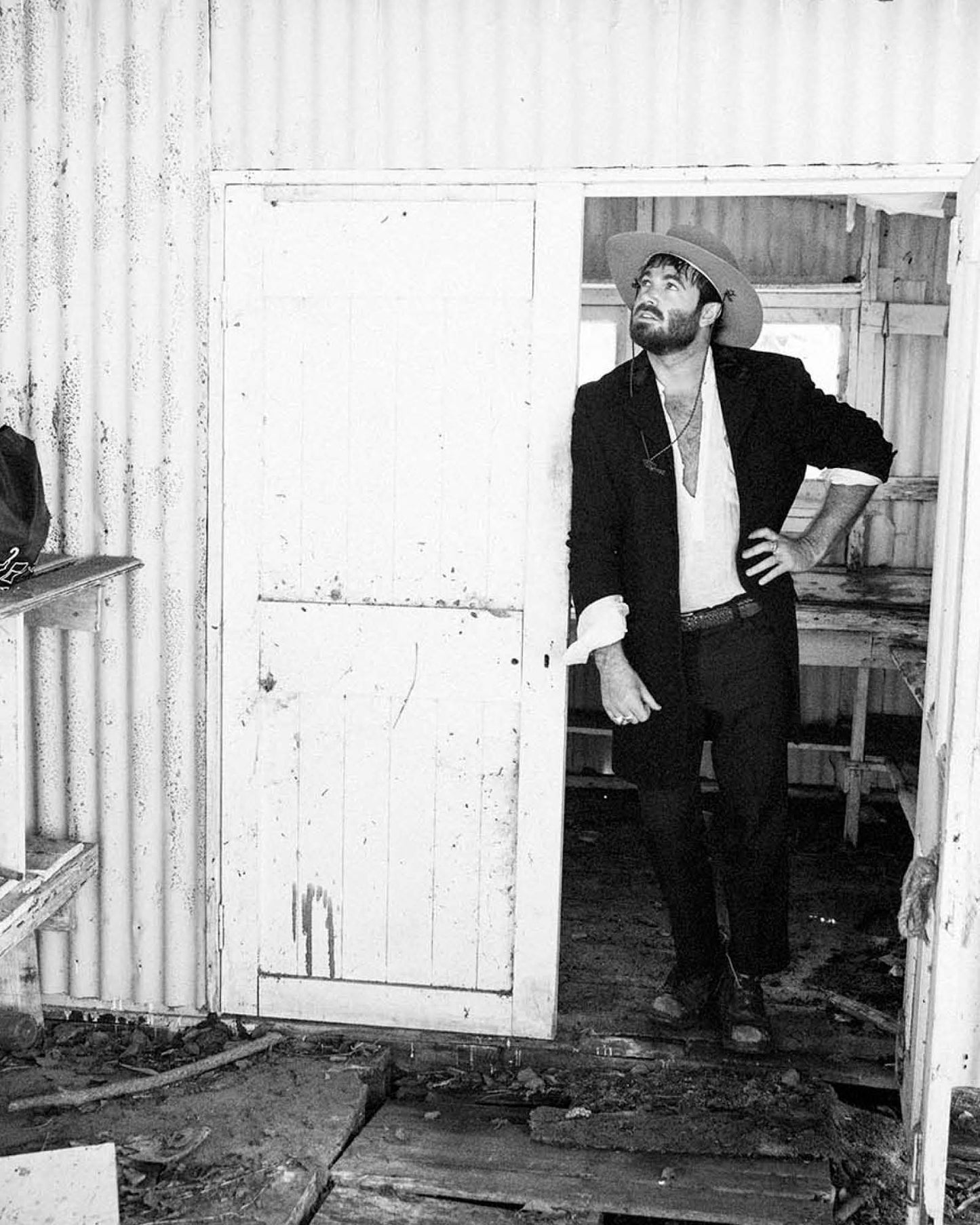 FBS x ANGUS STONE -  The Troubadour Felt Hat