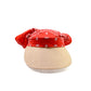 FallenBROKENstreet Bandit Visor – Red, natural visor with western bandana tie.