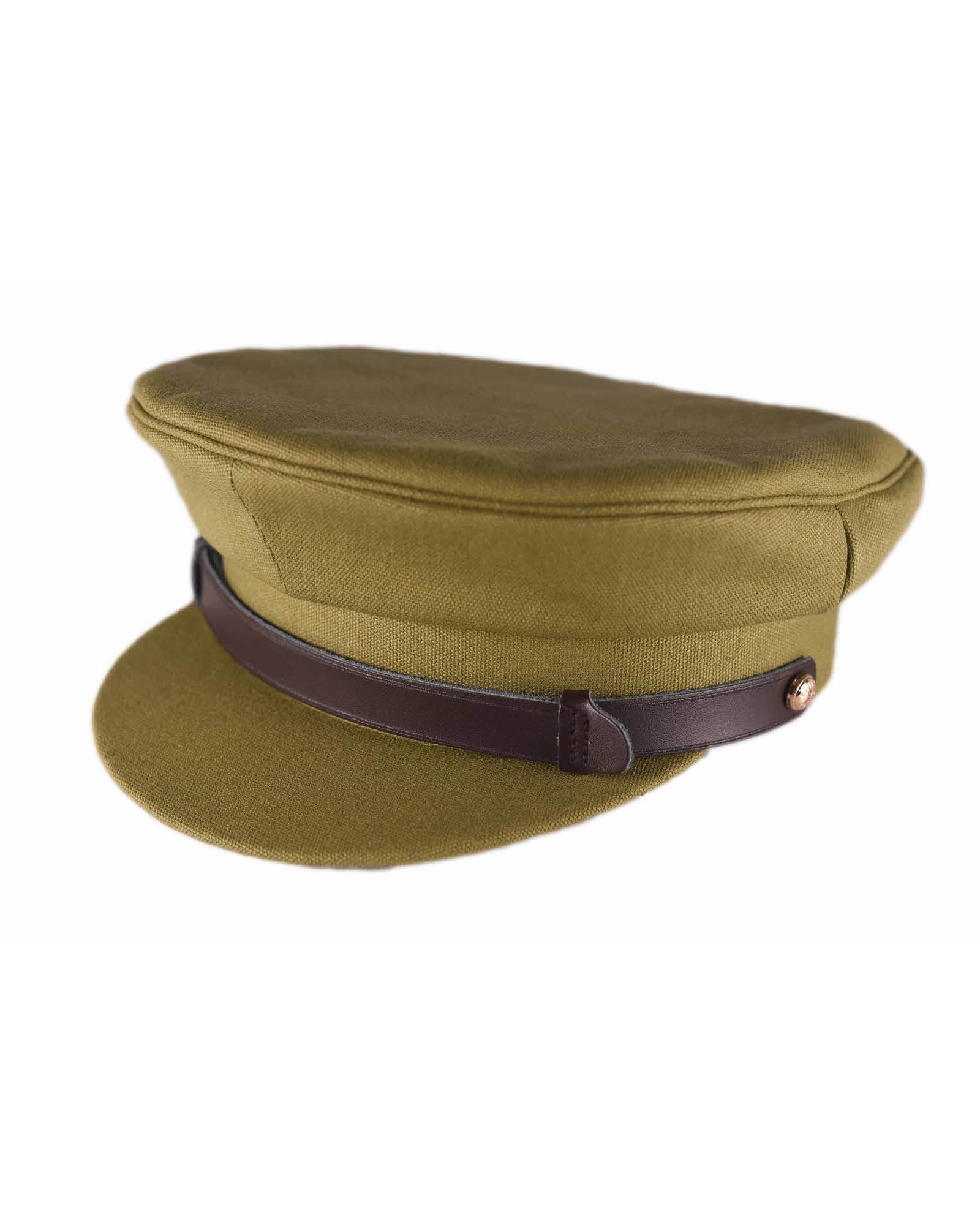 The Boonie Doon Captains Hat- Green Canvas