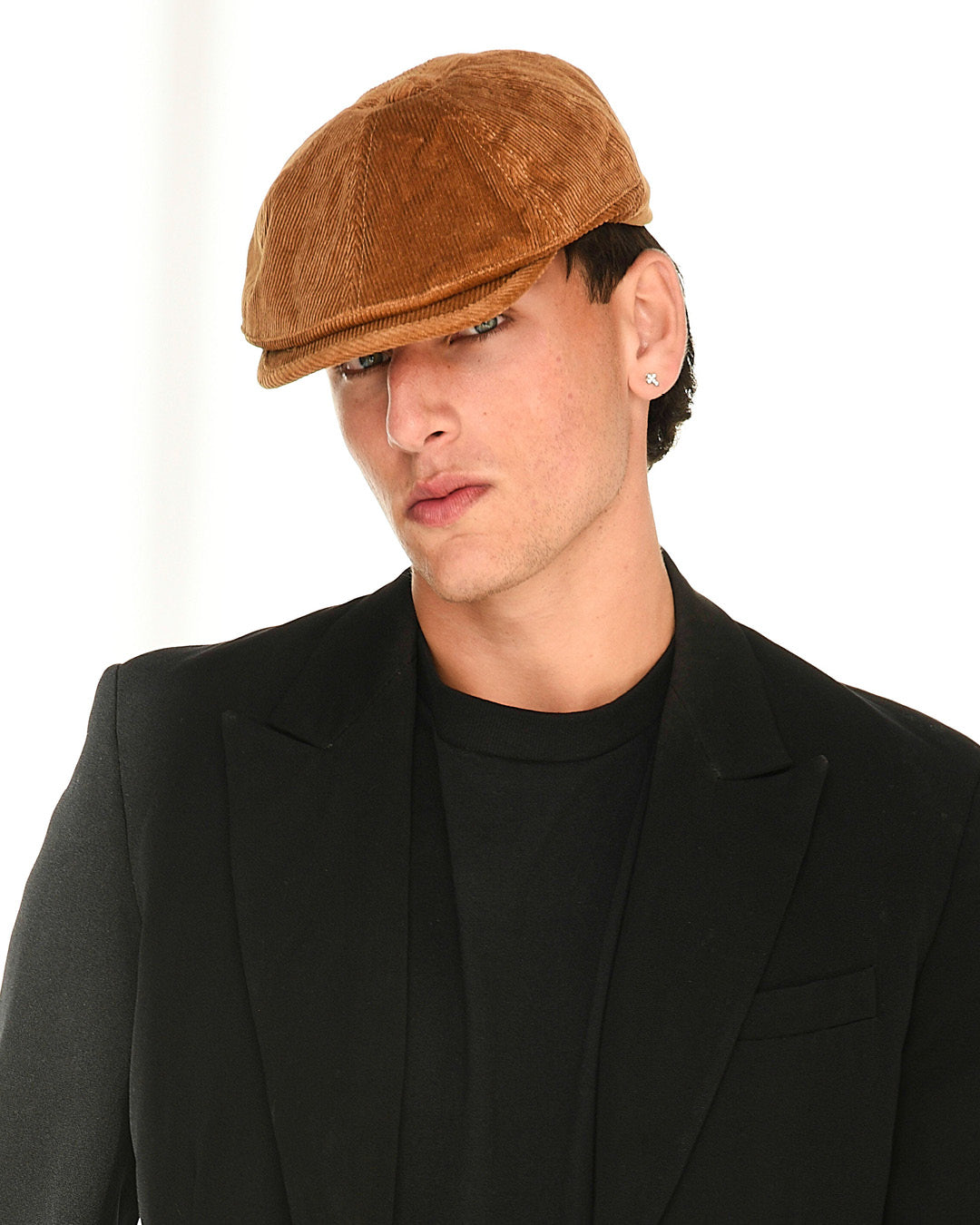 The Bandit Paperboy Cap - Brown Corduroy