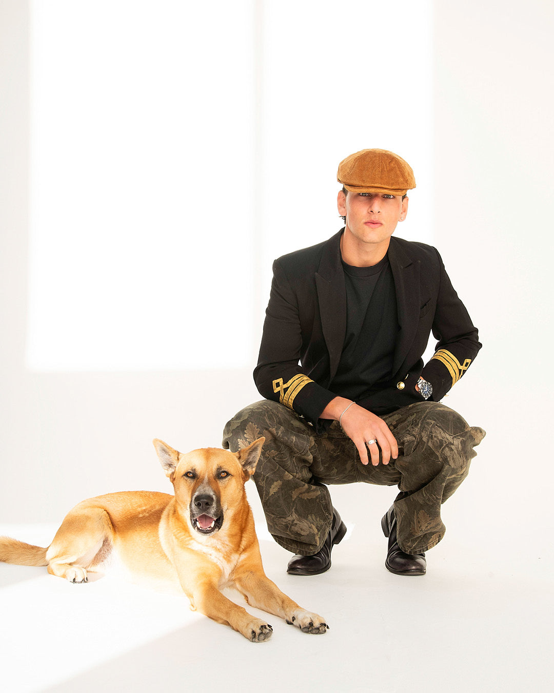 The Bandit Paperboy Cap – Tan Corduroy