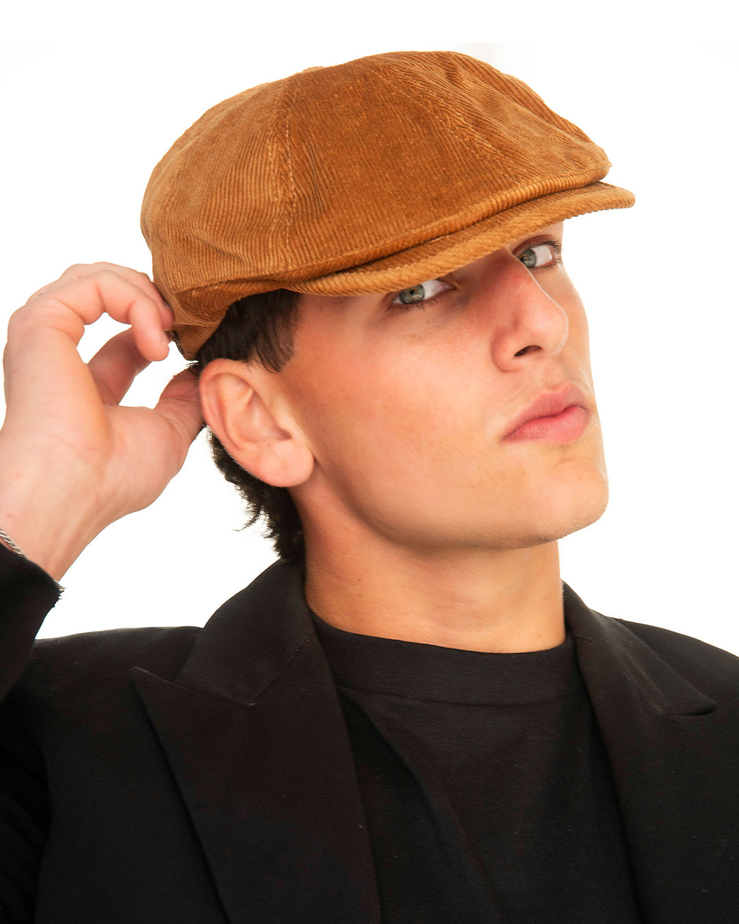 The Bandit Paperboy Cap – Tan Corduroy