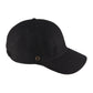 The Catch Six Panel  Cap - BLACK