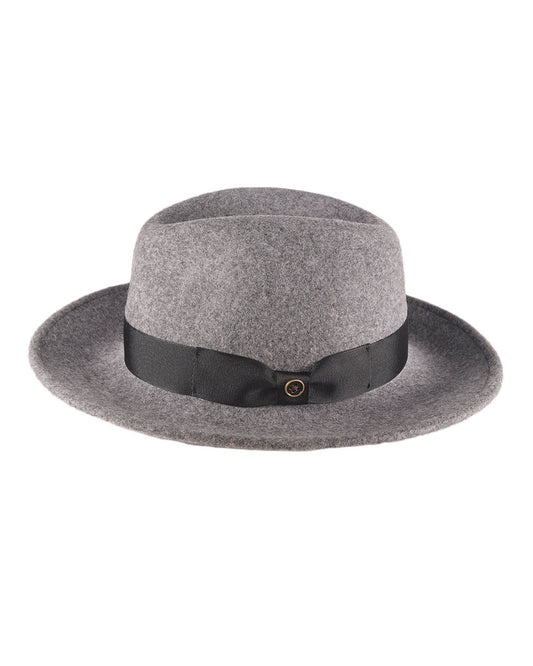 Le Chapeau Feutre Classique - Gris