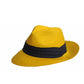 The Cobba Straw Hat - Yellow