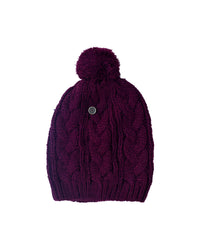 The Consciousness Beanie - KIDS - Burgandy - fallenBROKENstreet