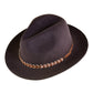 Chapeau en Feutre The Cove - Chocolat