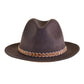 Chapeau en Feutre The Cove - Chocolat