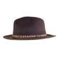 Chapeau en Feutre The Cove - Chocolat
