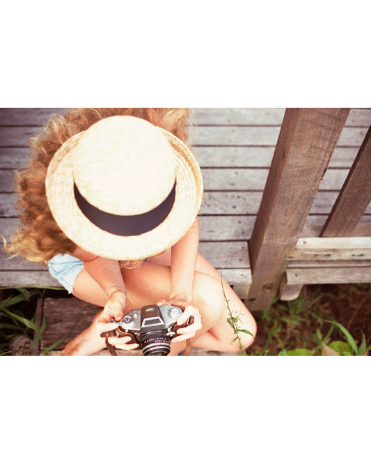 Le Chapeau de Paille Dolly - ENFANTS - NATUREL