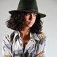 The DiNgo Felt Hat - Forest Green - fallenBROKENstreet