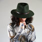 The DiNgo Felt Hat - Forest Green - fallenBROKENstreet