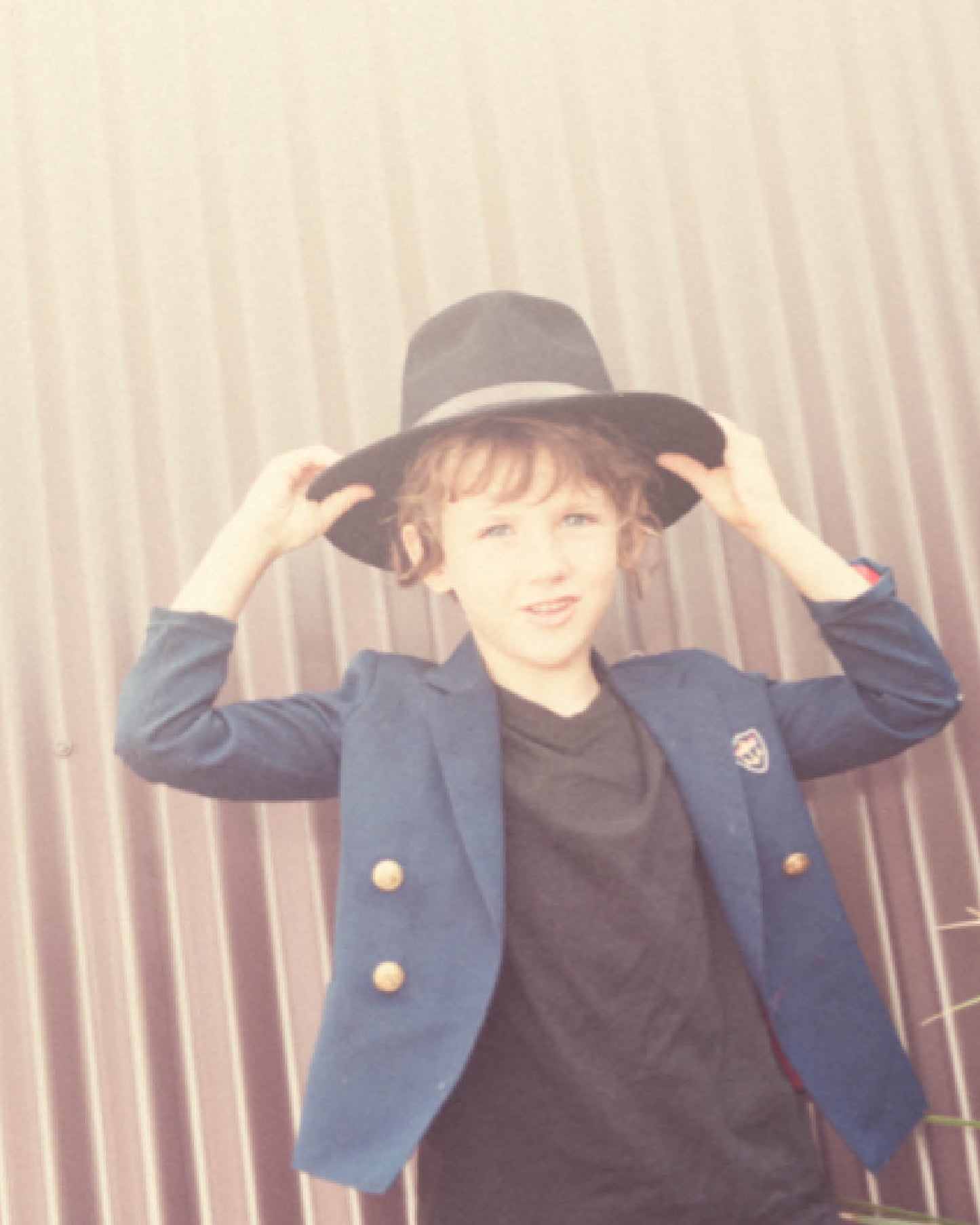 Chapeau en Feutre The Dingo - Enfants - NOIR 
