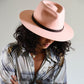 tHe DiNgo Felt Hat - Peach