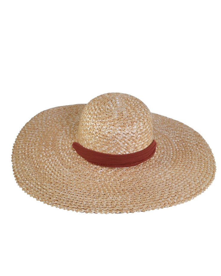 The Meadow Straw Hat - Rust