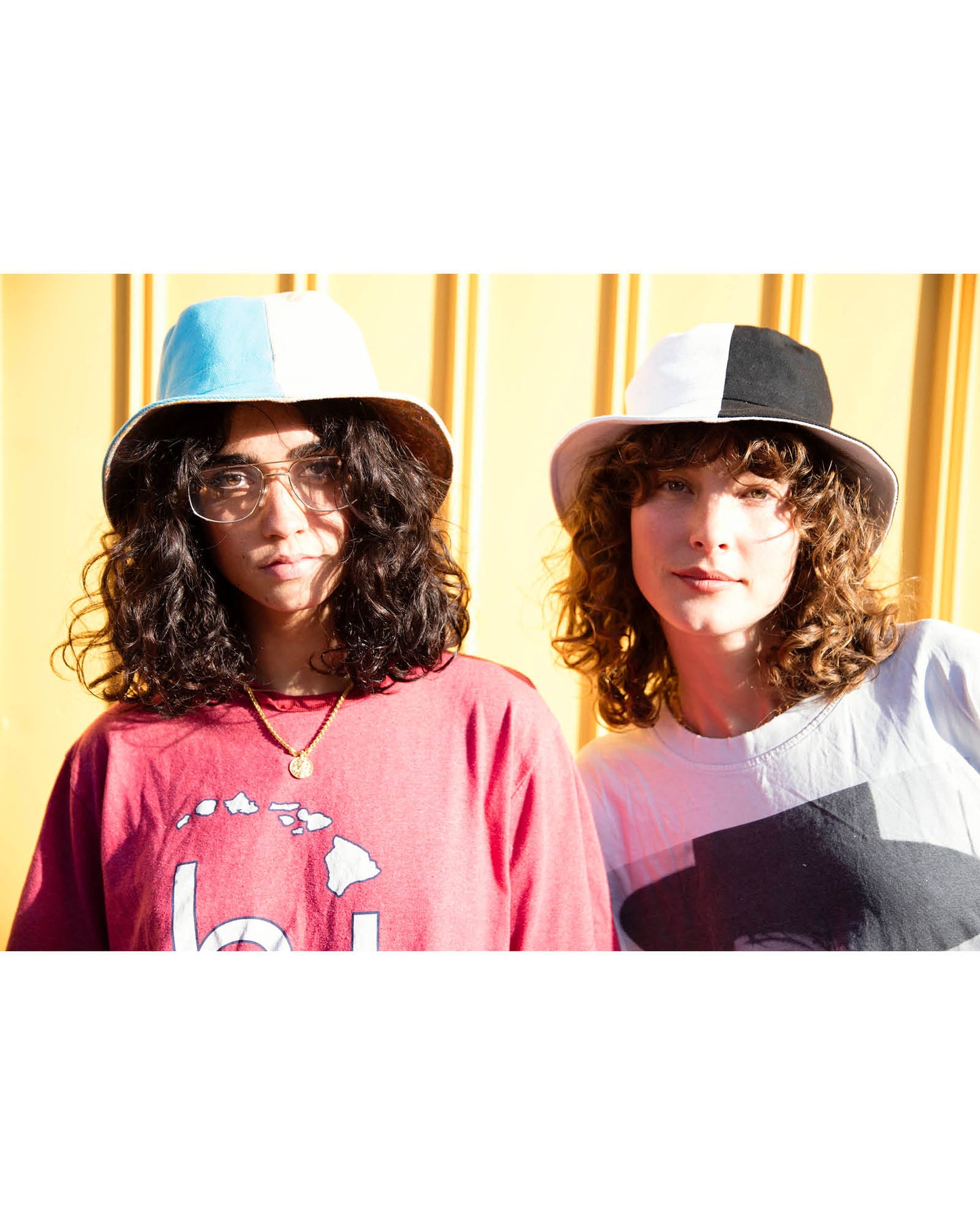 Le chapeau bob FlipSide - Noir/Blanc - ENFANTS