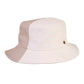FlipSide Bucket Hat Tan Reversible, cotton canvas with wide brim, lightweight unisex summer hat.