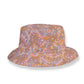 The FlipSide Bucket Hat – Kids – Paisley / Blue & Pink