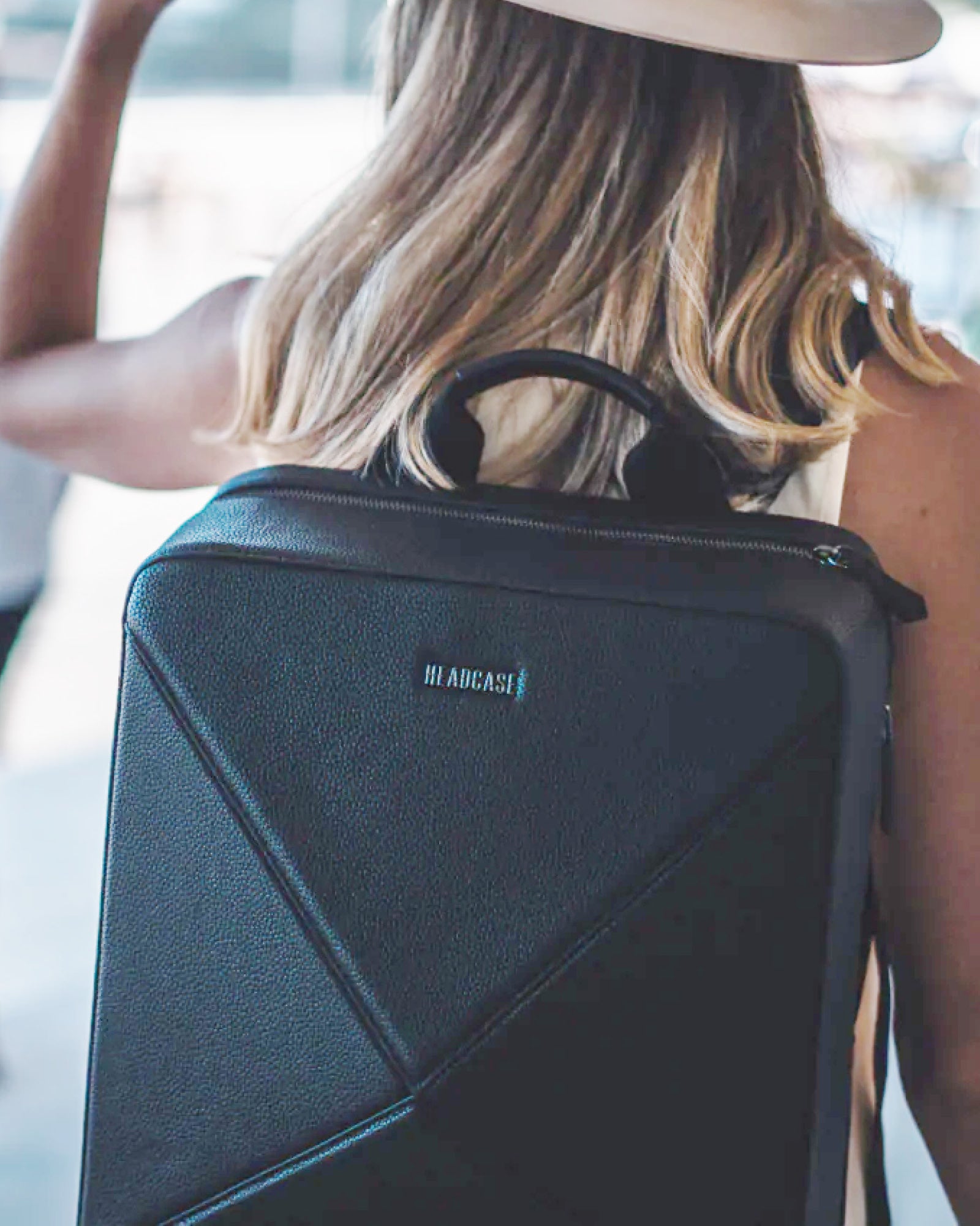 Byron Boho Noir – Weekender Hat Backpack by Headcase - fallenBROKENstreet