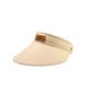FallenBROKENstreet Horizon Visor – Natural, lightweight woven visor.